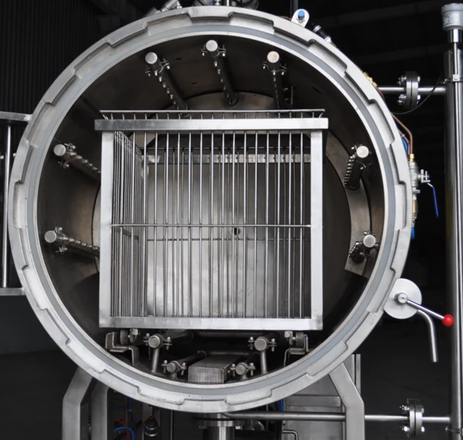 CST water spray autoclave sterilizer for glass jar