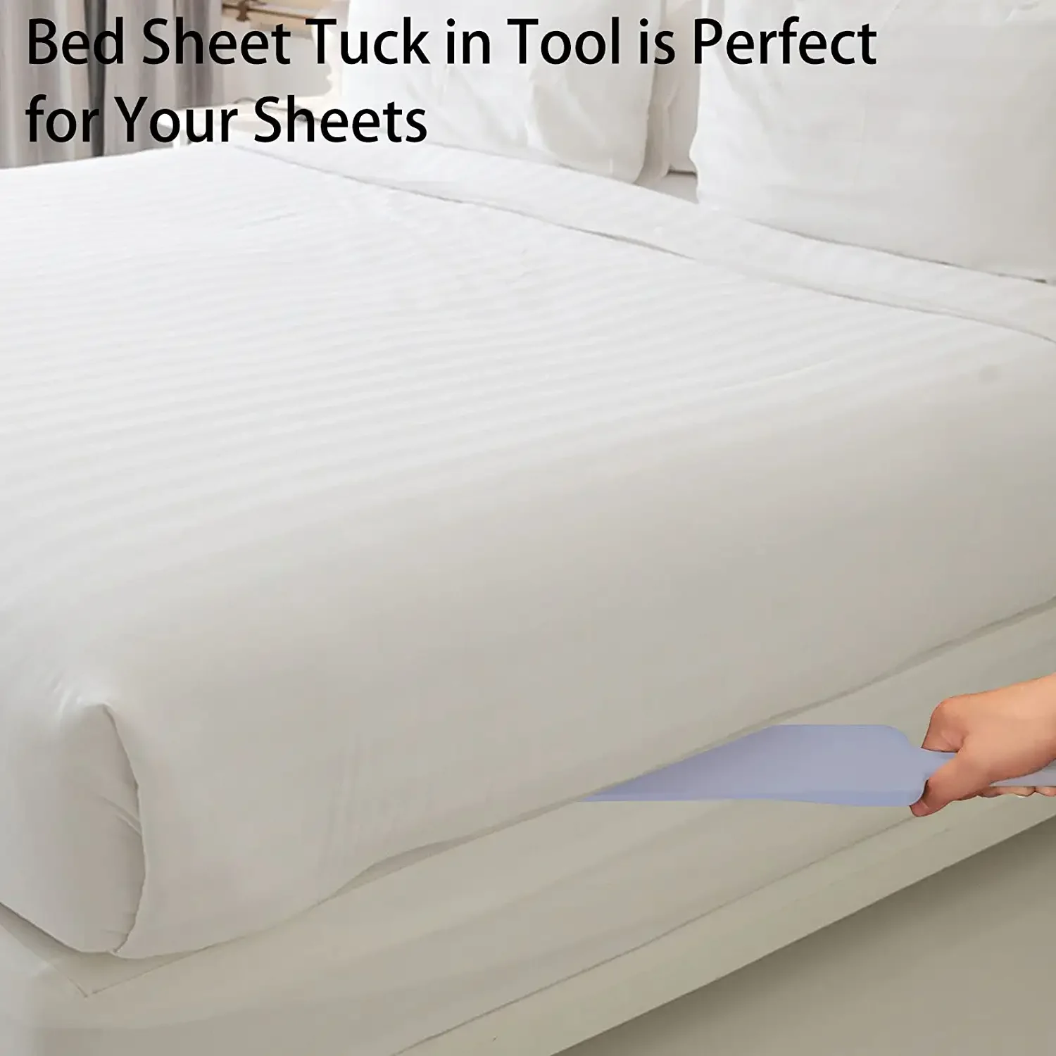 TOPFENG Bed Sheet Tuck in Tool, Tucking Paddle for Bed Making Easier & Without Mattress Lifting, Bedsheet Change Helper