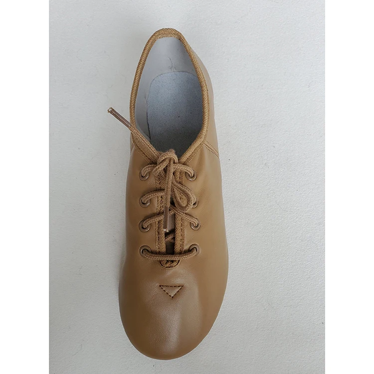 
Hot selling breathable soft mens Lace up jazz shoes 