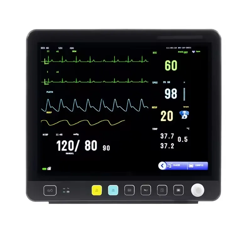 Vet Clinic Multiparameter Monitor Vital Signs Monitors With Co2 monitor de signos vitales Veterinary