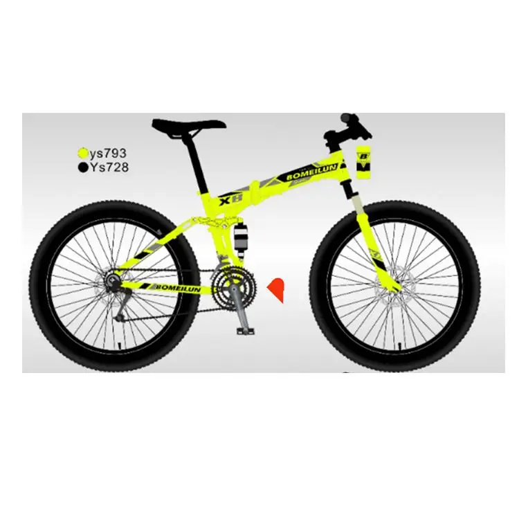 Factory Quality Variable Speed Full Carbon Mountain Bike Snow Bike