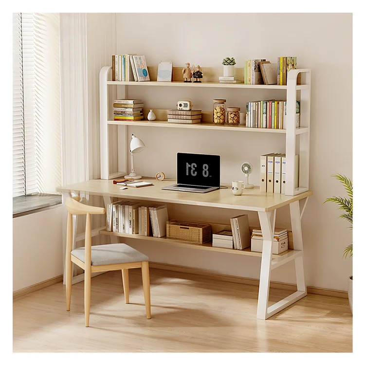 Компьютерные столы с книжной полкой