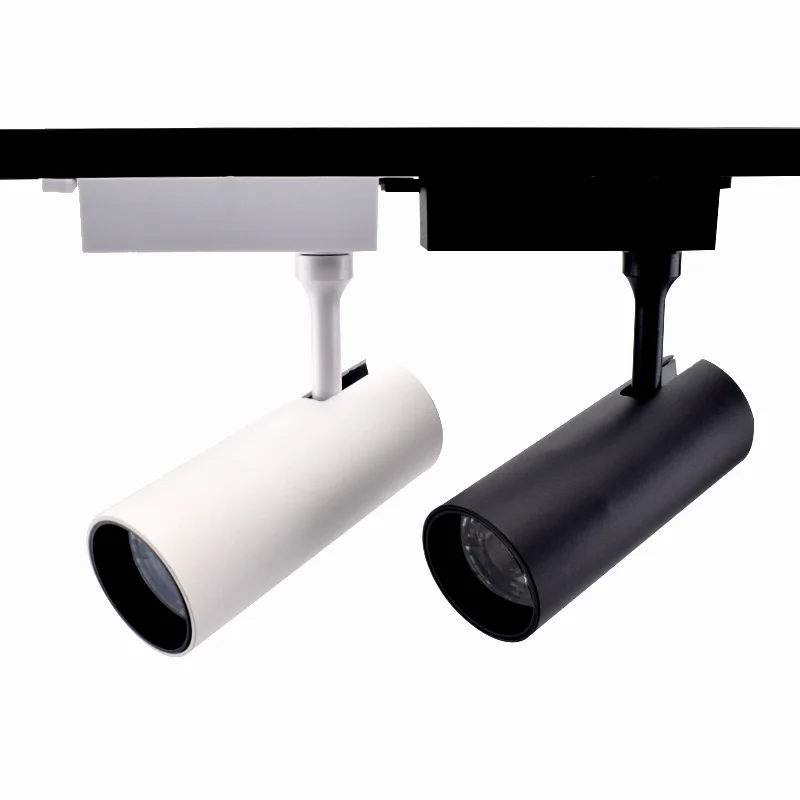 
Donna 10W 20W 30w led track light Dimmable aluminum focus led track spotlight for museum lighting 