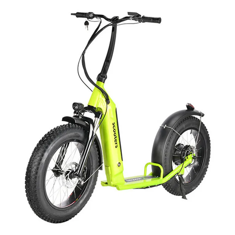  500w Adults Electric Scooter EU Warehouse Escooter 20 Inch Fat Tire