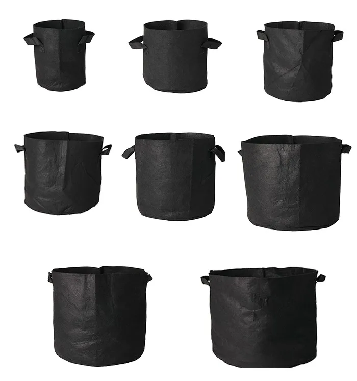 Orientrise Aeration Fabric Garden Grow Bags for Healthier Roots