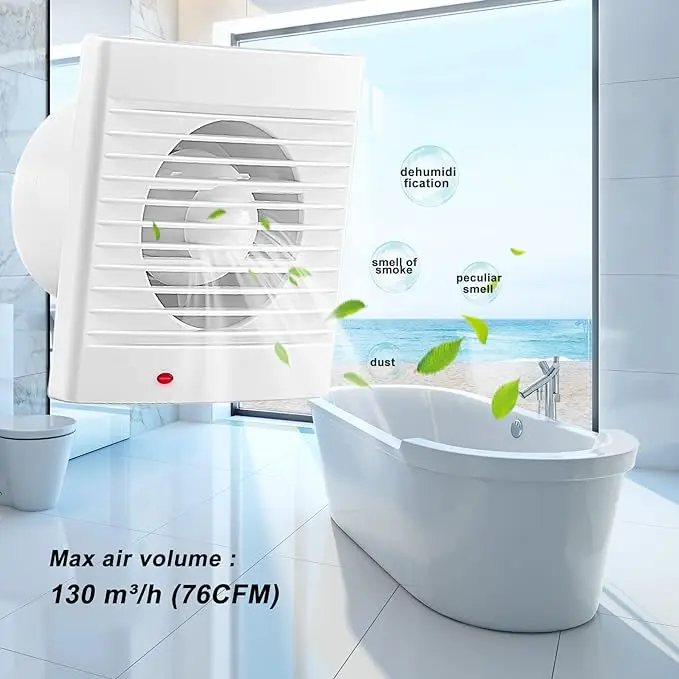 Wholesale Hot Style Window Mounted Ventilation Fans Indoor Fan Bathroom Exhaust Fan For Home and Hotels