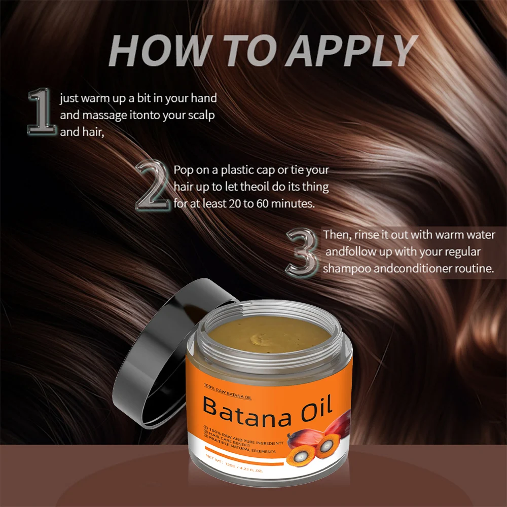 Wholesale Private Label Batana Oil Butter Custom Logo Natural Organic Batana Oil Treatment Hair Pure Batana Oil