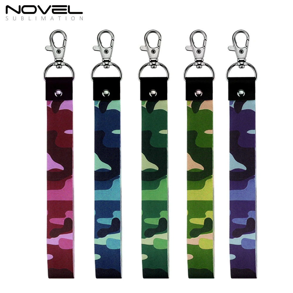 Полиэстеровые шнурки для мобильного телефона с сублимационной печатью сшитые металлическим