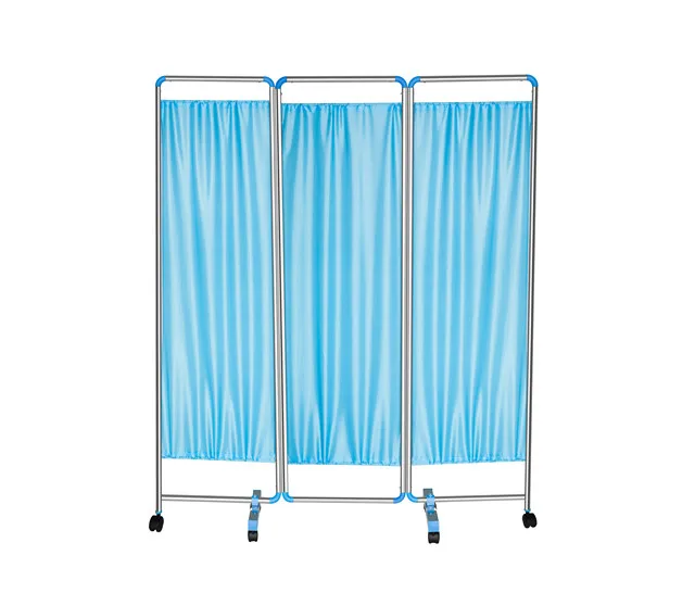 High Quality Low Price 3/4/5/6 Folded Ward Hospital Folding Screen 4 Fold