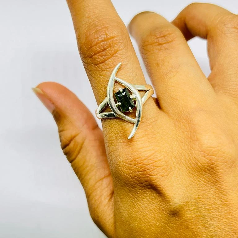 Кольцо с мистическим топазом обручальное кольцо 925 ювелирные изделия из стерлингового серебра оптовая продажа свадебные кольца для женщин драгоценными камнями 102