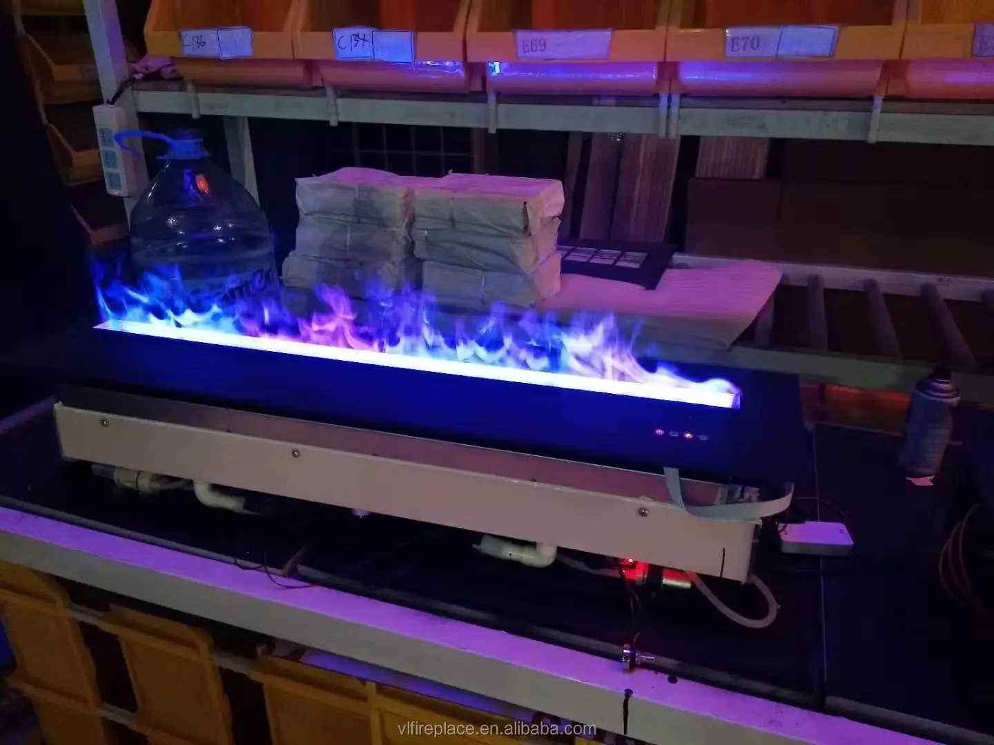 Китайская фабрика 1000 мм домашний декоративный 3d камин разных цветов с водяным туманом и искусственным паровым пламенем