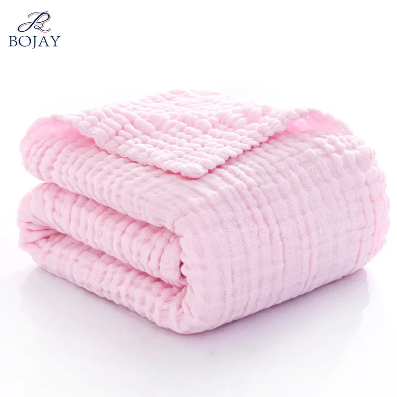 100% Organic Cotton 6 Layer Ultra Soft Baby Muslin Swaddle Blanket Swaddling Wrap for Boys and Girls Baby Essentials