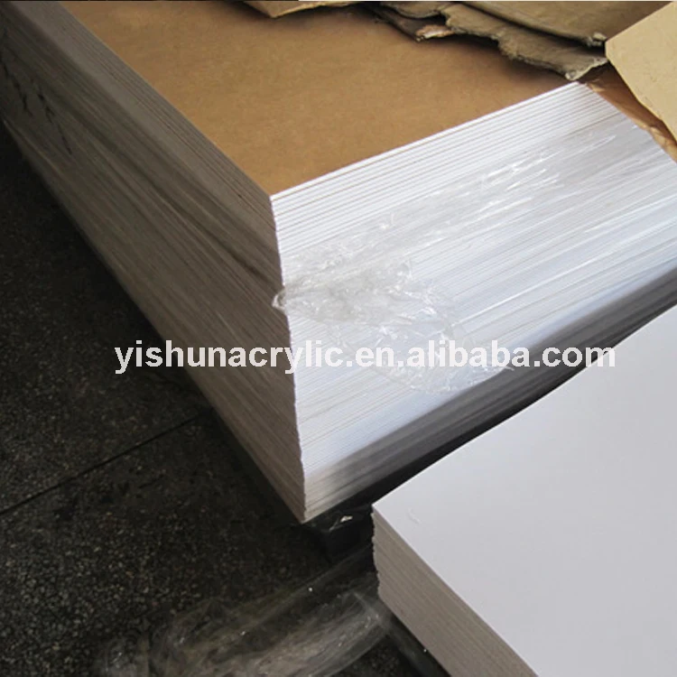 Factory wholesale  4ft*8ft 2mm 3mm 4mm 5mm  thickness milky white acrylic plastic plexiglass sheet