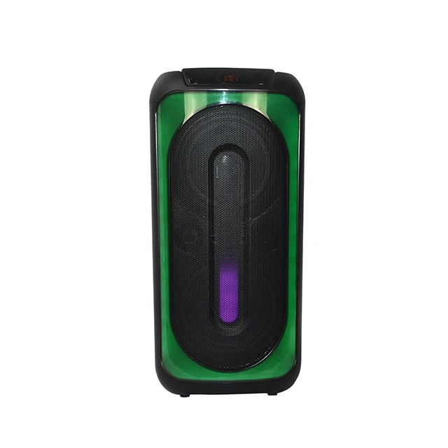 DJ Karaoke KTV Speakers Dual 8 Inch Subwoofers Rechargeable Professional Sound parlantes Portable PartyBOX Party speaker