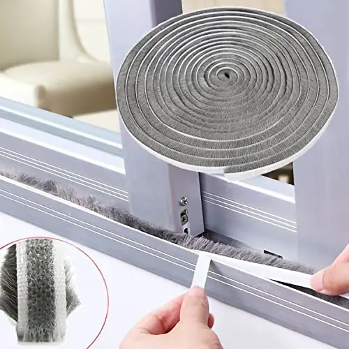 Factory Brush Weather Stripping Card-Slot Seal Strip Pile Weatherstrip Door window Sweep