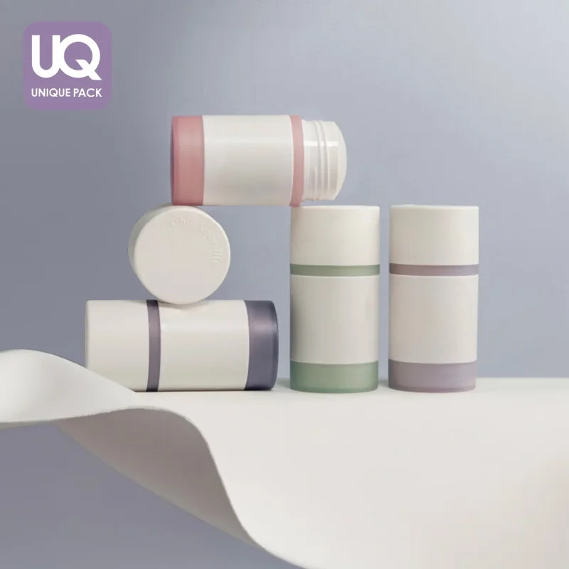 Empty Plastic Bottle Cosmetic 15G 30Ml 50Ml 75G Antiperspirant Deodorant Packaging Solid Perfume Deodorant Stick Container