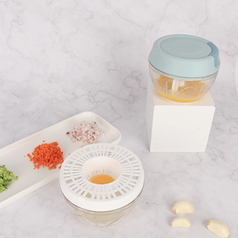 WOKA Kitchen Best selling mini vegetable chopper slicer cutter shredder grinder set for salad fruit Food processor master vegeta
