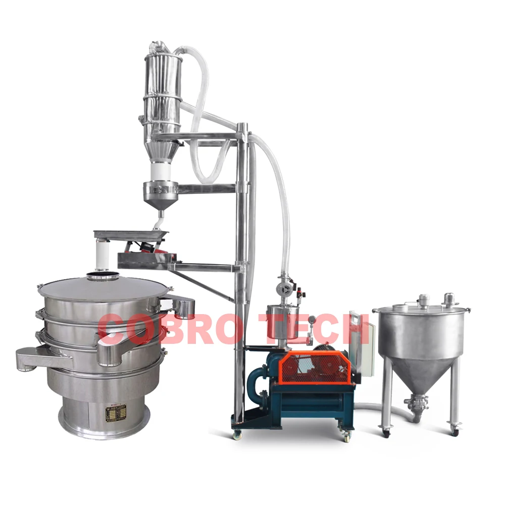 pe screw feeder vacuum pump feeder 800g intermittent printing