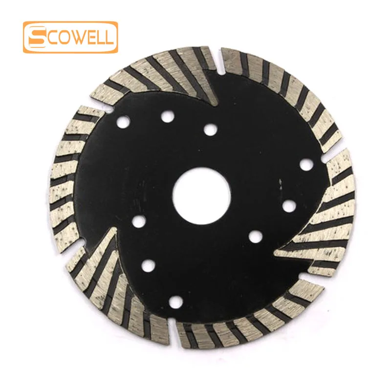 Segmented Diamond Saw Blades for Marble, Granite, Concrete, Stone Material Turbo Cutting Disc
