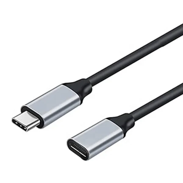 4K 60Hz 100W USB C Extension Fast Charging and 4K Video Audio Data Adapter Cable for MacBook Pro , iPad and more