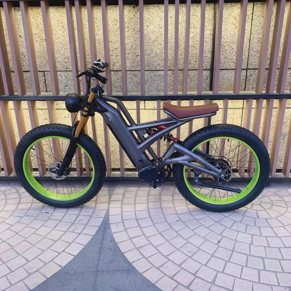 Popular New Producing Bike Fat Tyre Retro Electric Bicycle / Enduro Fat Tire Vintage Ebike
