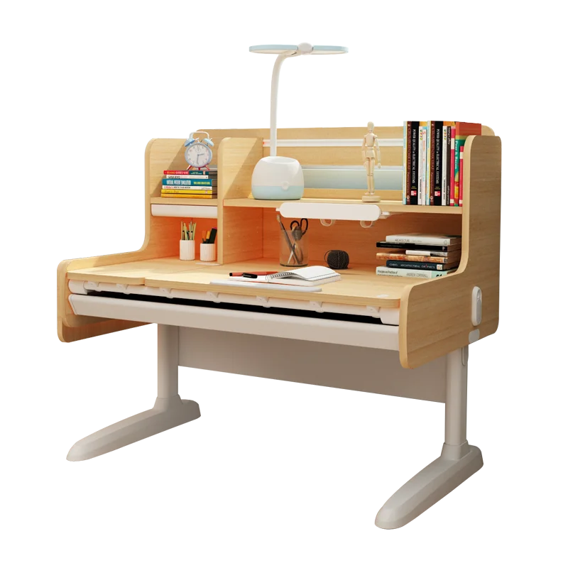 New Model and design adjustable ergonomic 3-18 years old reading table kids study desk table and chair kids desk for children
