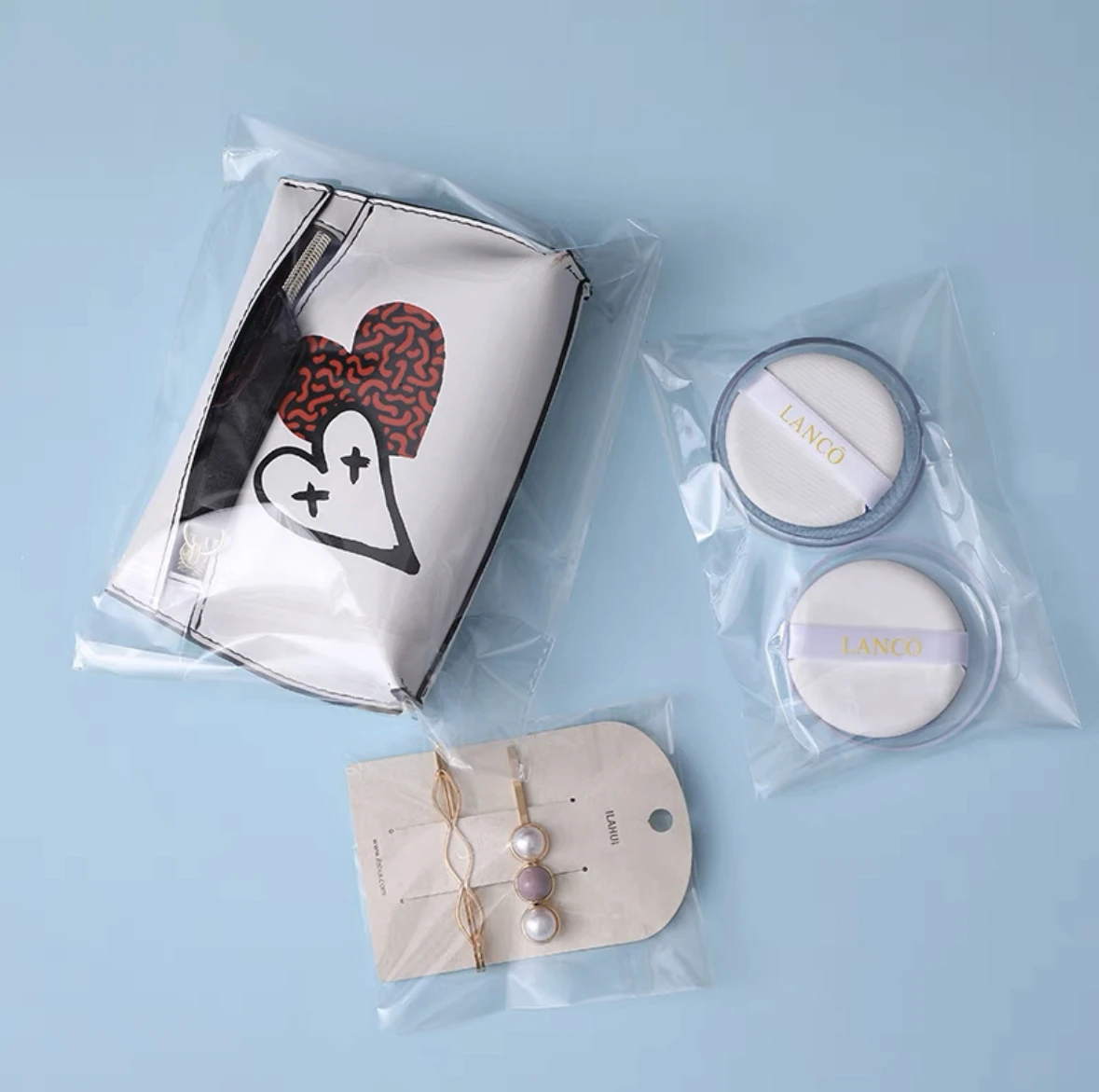 Trade certification poly bag ldpe plastic bag frosted plastic bag