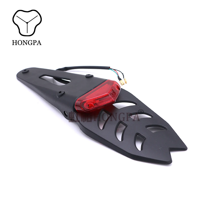 Оптовая продажа, винтажный светодиодный задний фонарь для мотоцикла, пластиковый задний фонарь с подсветкой для XR250 XR400