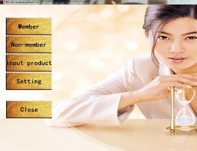 Hot sale visia skin analyzer machine with 14inch screen