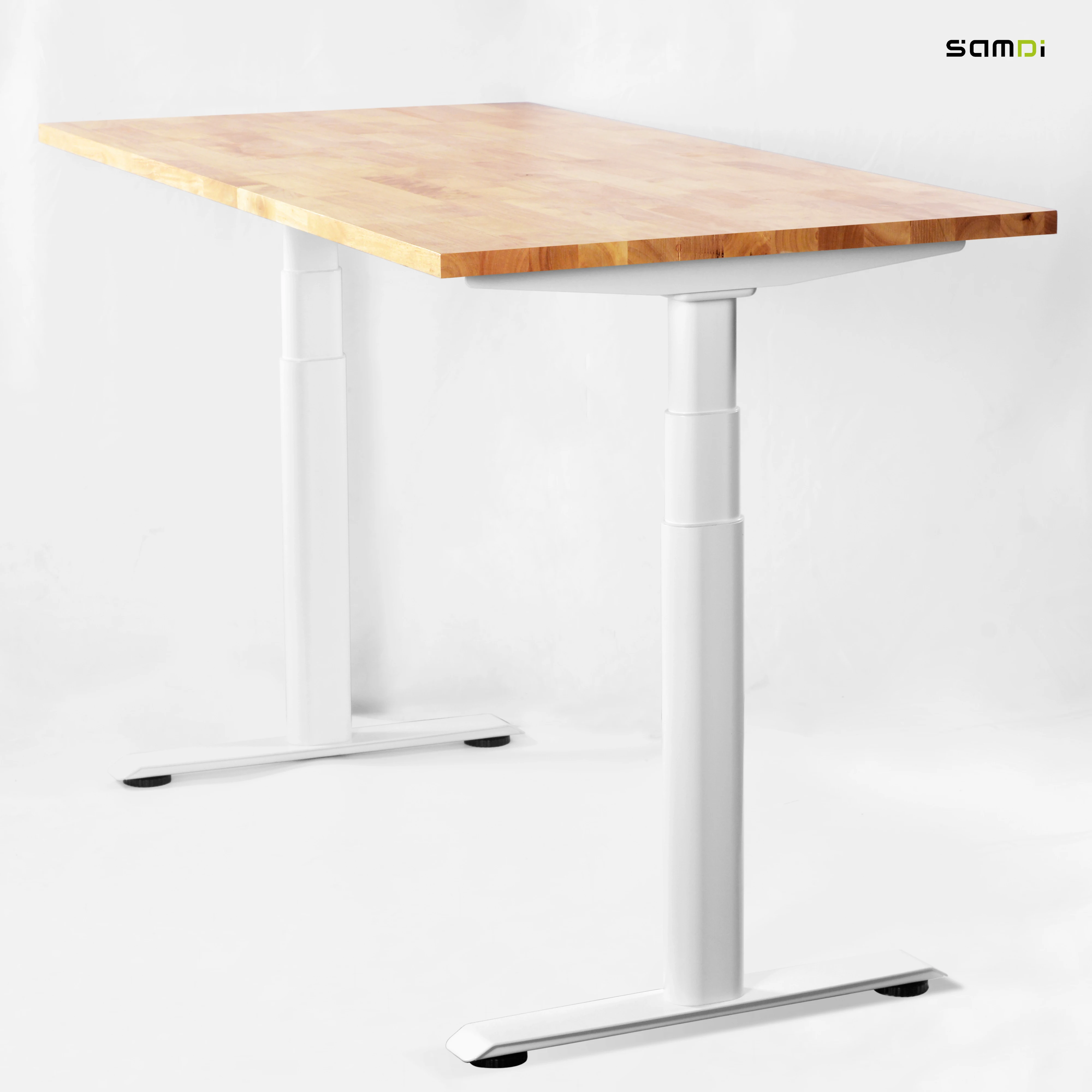 SAMDI Height Adjustable Standing Desk Electric Sit Stand Desk with Memory Presets