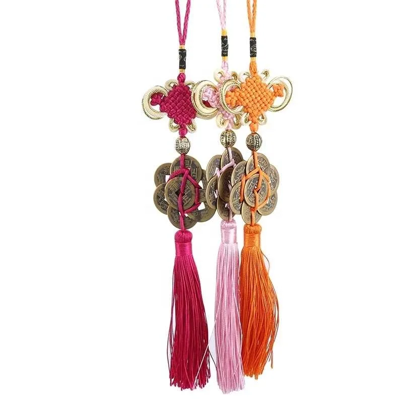 Классическая китайская кисточка с бахромой подвеска узлом и кисточкой китайские характеристики Подарочный орнамент для украшения дома