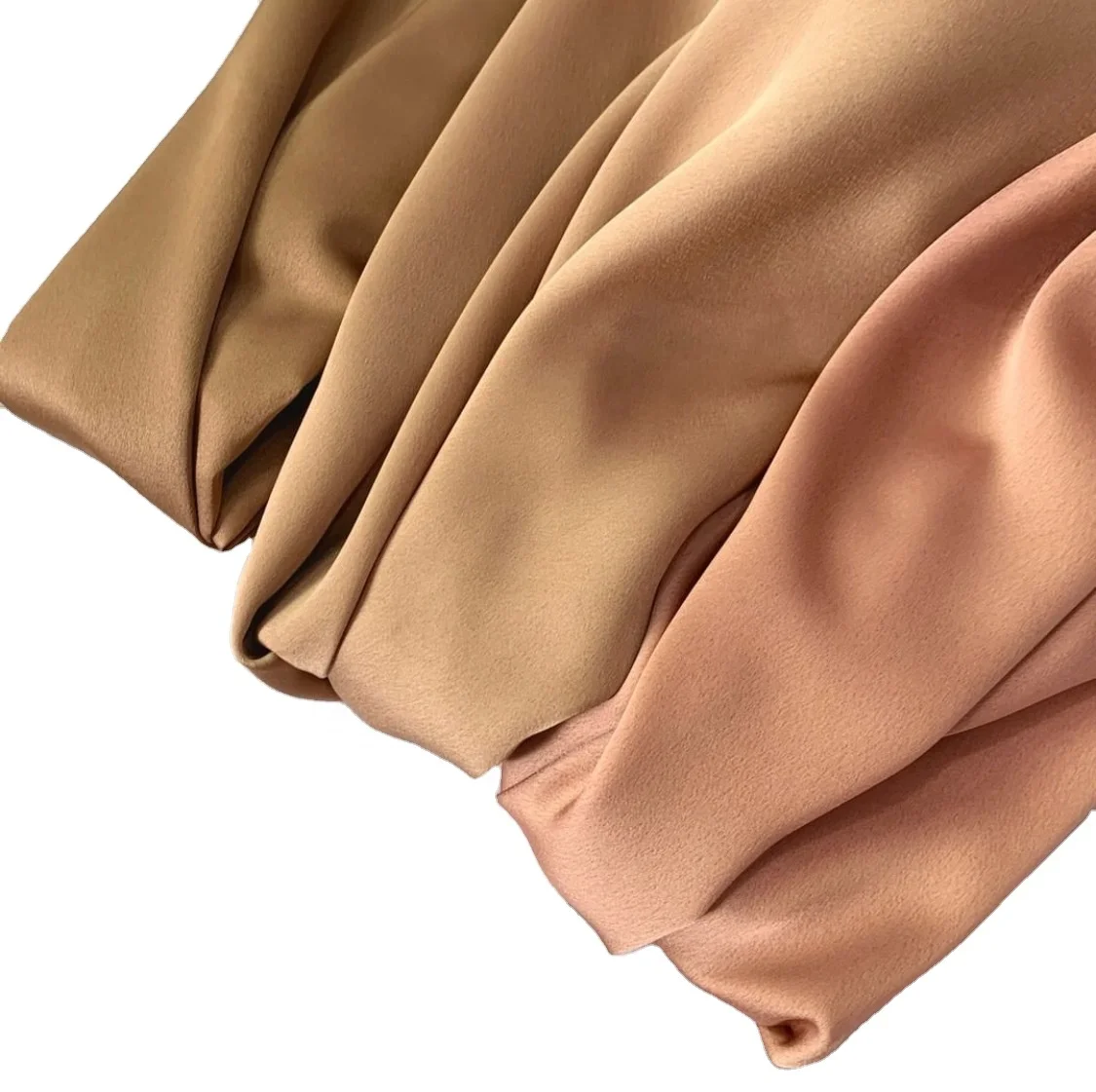 Latest Fashion luxury long scarves shawls solid color Crepe satin silk matte satin hijab