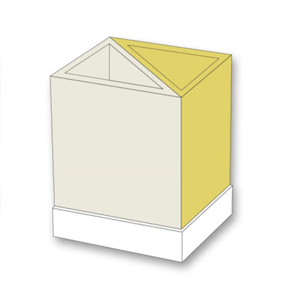 Desktop Wooden Pen Storage Box Pencil Pot  Makeup Brush Container Home Office Stationery Supplies Pen Holder