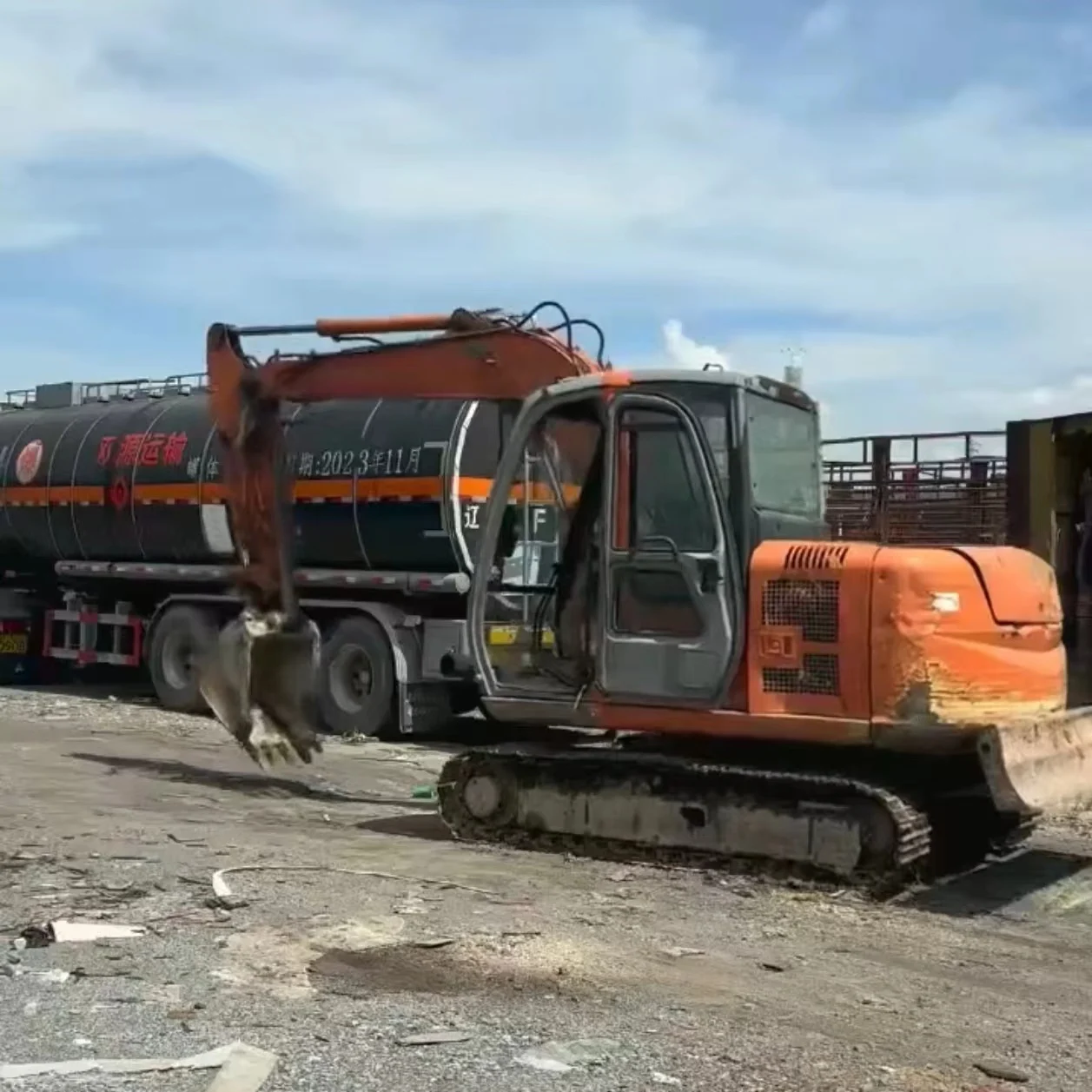 Экскаватор HITACHI ZX60, Электрический Дроссельный электрический кондиционер, оригинальный контур, обычный мини-экскаватор для продажи