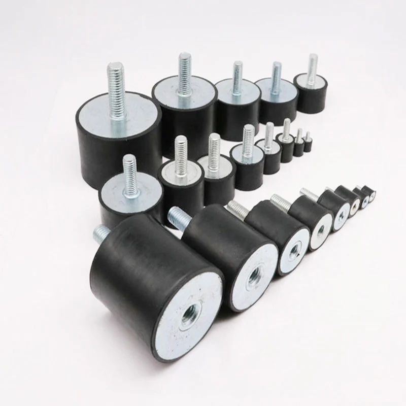 Full Size Large Stock Supply Customized Adjustable Screw Anti Vibration Silicone Rubber Mount Feet