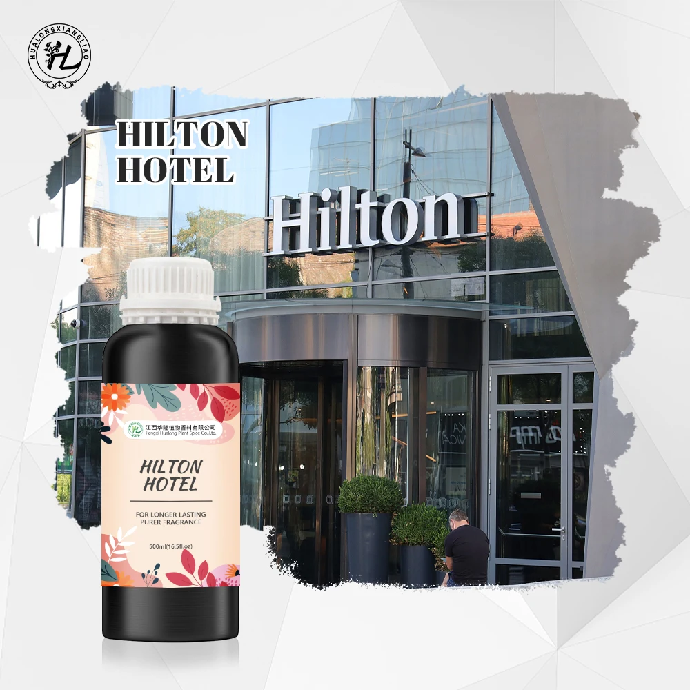 HL- Luxury Room air fresheners Oils Aroma Supplier,500ML,Inspired Hilton Hotel Signature Scent Parfum Oil Fragrance For Diffuser