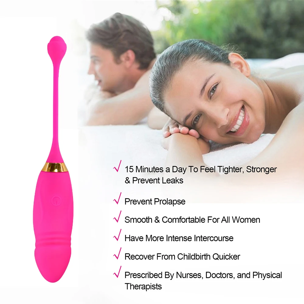 10 Speeds Jump Bullet Vibrator Vibrating Egg Silicone Wireless Remote Anal Clitoris Sex Toys for Women Adult Product
