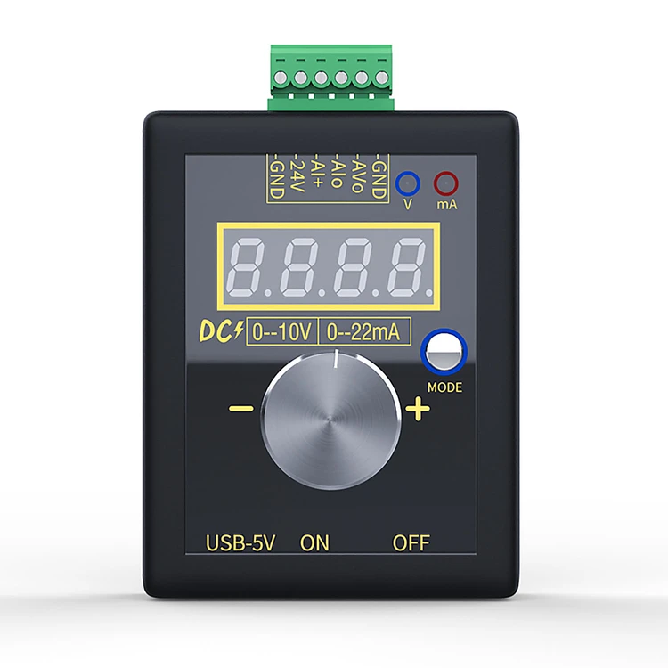 Electronic Measuring Instruments Digital 4-20mA 0-10V Current Simulator Voltage Signal Generator Calibrator