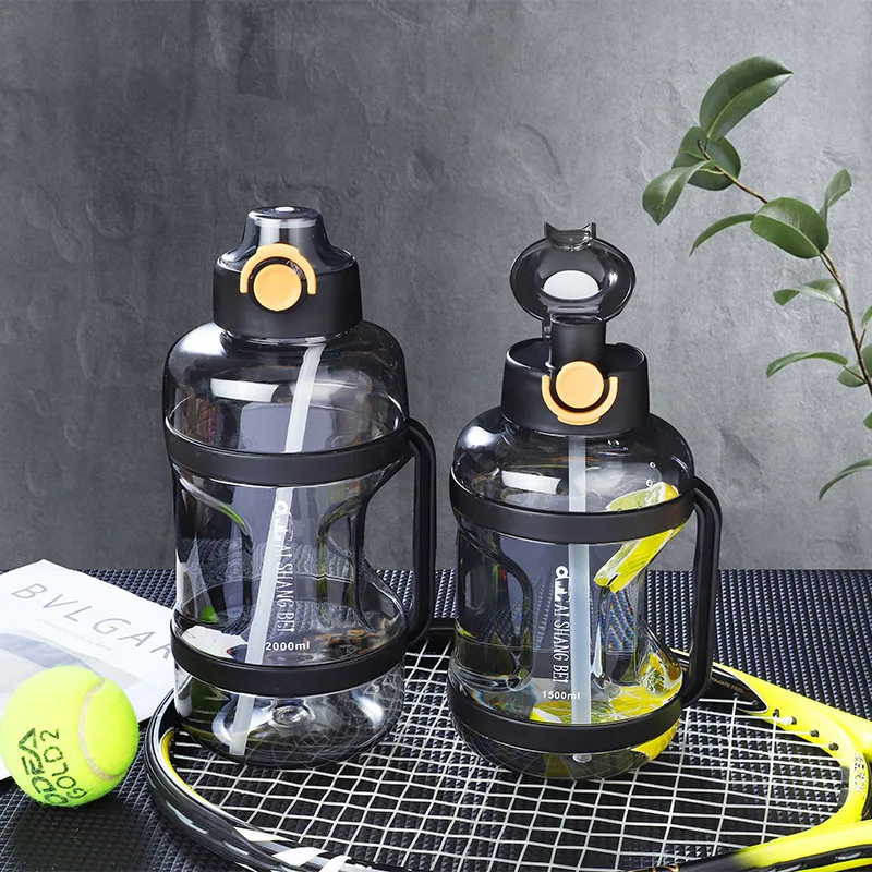New Design 1500ml Water Bottles Sports Travel Space Drinking Bottle Custom Plastic Gym Water Bottle