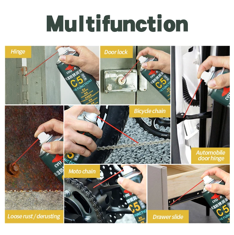 Cylion Mountain Bike Maintenance Oil Bicycle Cleaning Maintenance Rust Bike Chain Lubricating Oil