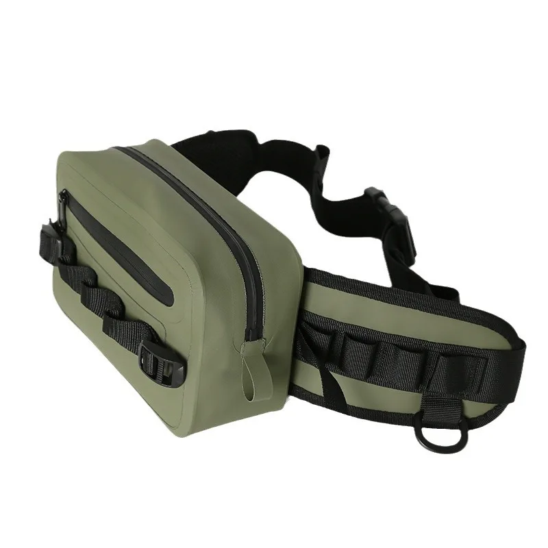 Manufacture Customer Logo Printed TPU Waterproof Waist Bag for Outdoor Kayaking Hiking Traveling Water Proof