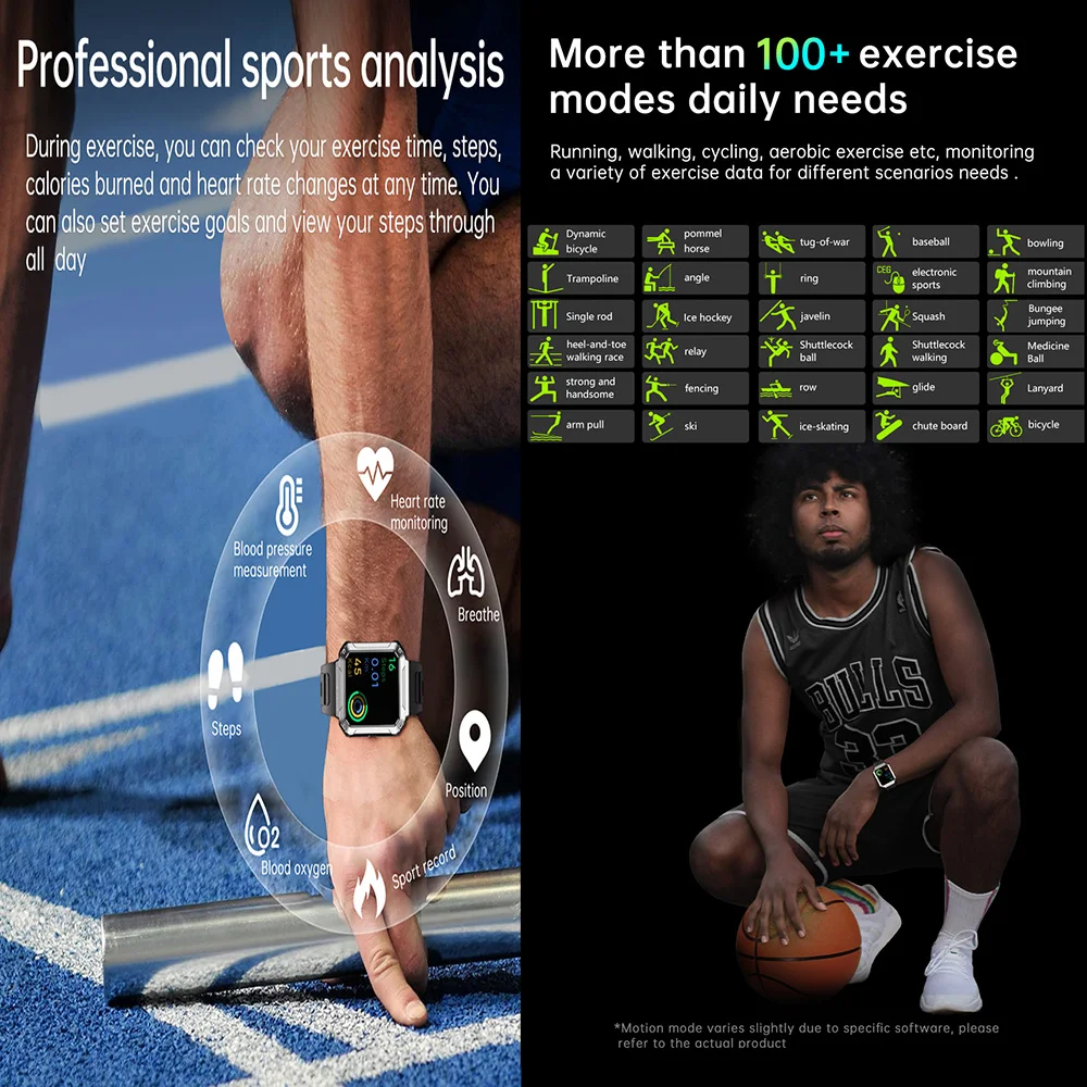 Smart Watch T93 Wireless TWS Headset BT Call 1.96 inch Earbuds Sport Local Music Earphone Smart Watch for Men Women