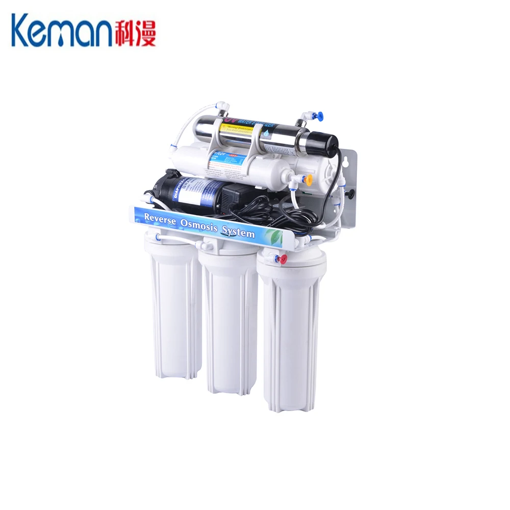 5 stage ro water filter system for water treatment with 3G plastic pressure tank