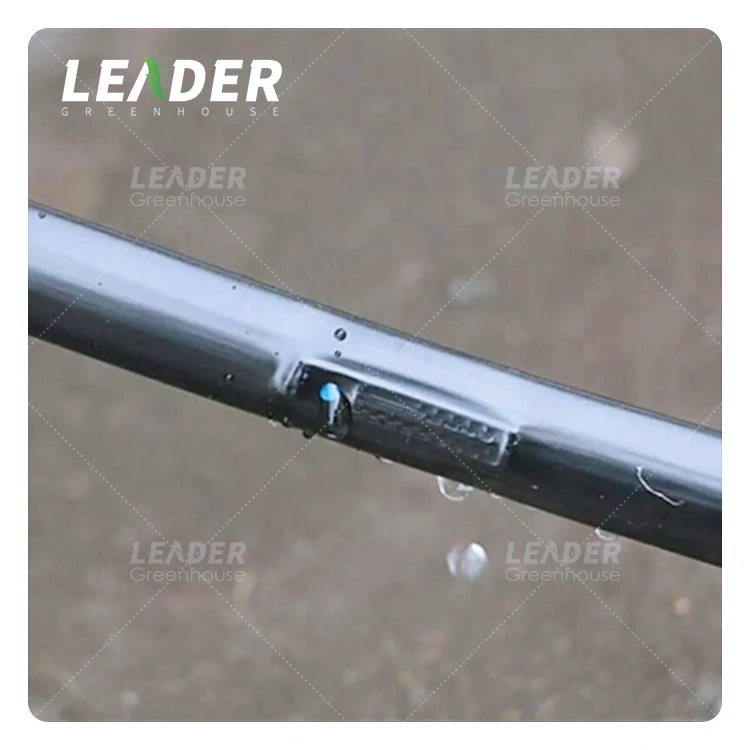 UV resistance outdoor farm land agricultural greenhouse irrigation systems 16mm 0.8mm double line drip tape with dripper