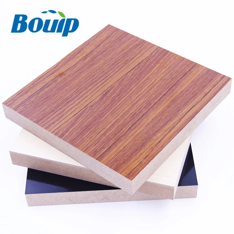 China Supplier Professional Manufacturing 21mm MDF Board Melamine Face E0 E1 Glue For Interior Decoration