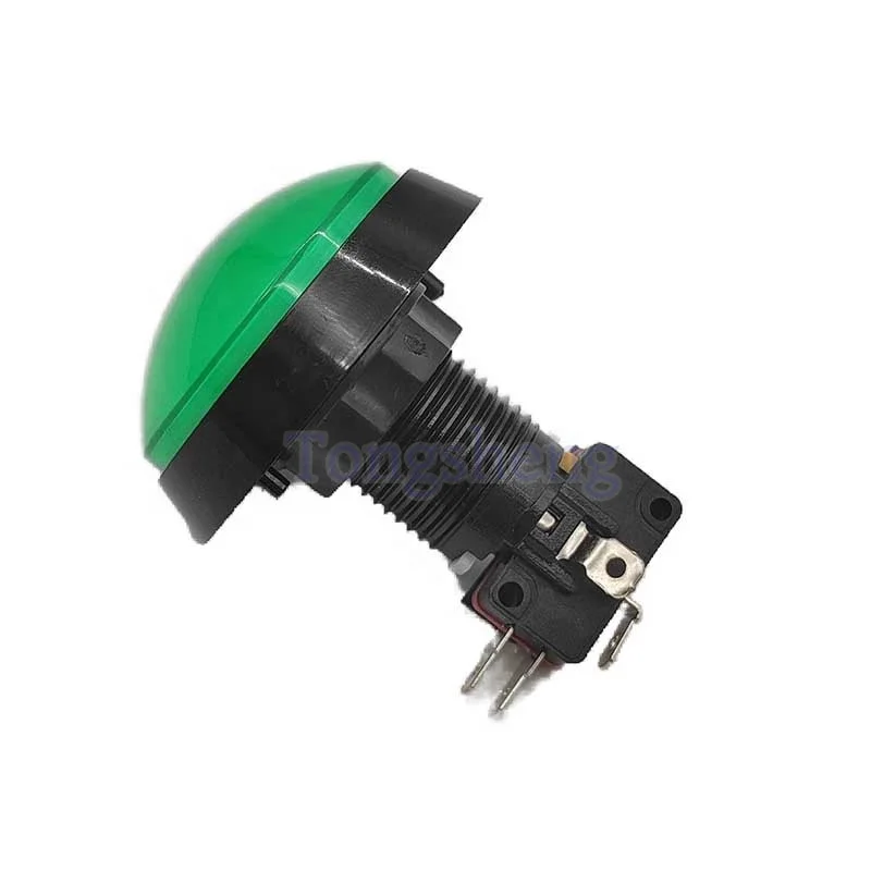 60mm arcade game button Full Color Illumination Dome Push Button Switch Arcade machine Dome Illuminated Push Button