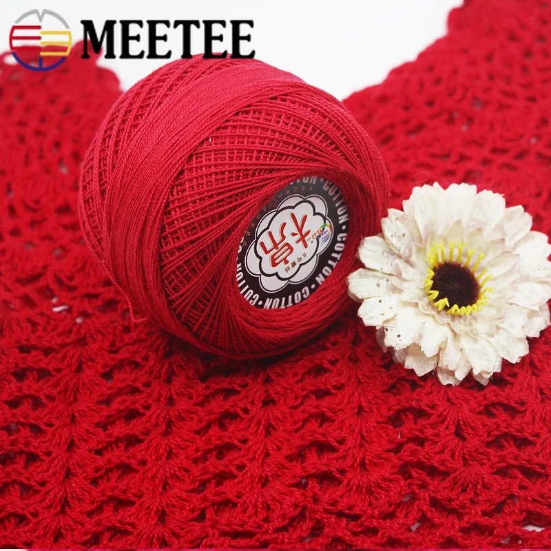 Meetee BD369 кружевное вязание крючком, Ручное шитье, скатерть ручной вязки, подставка, Тканое шерстяное ремесло, Швейные аксессуары