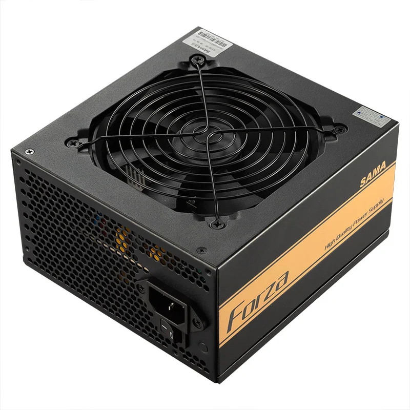 Bronze 80 plus 500W pc power supply cheap economic atx power supply oem real wattage psu