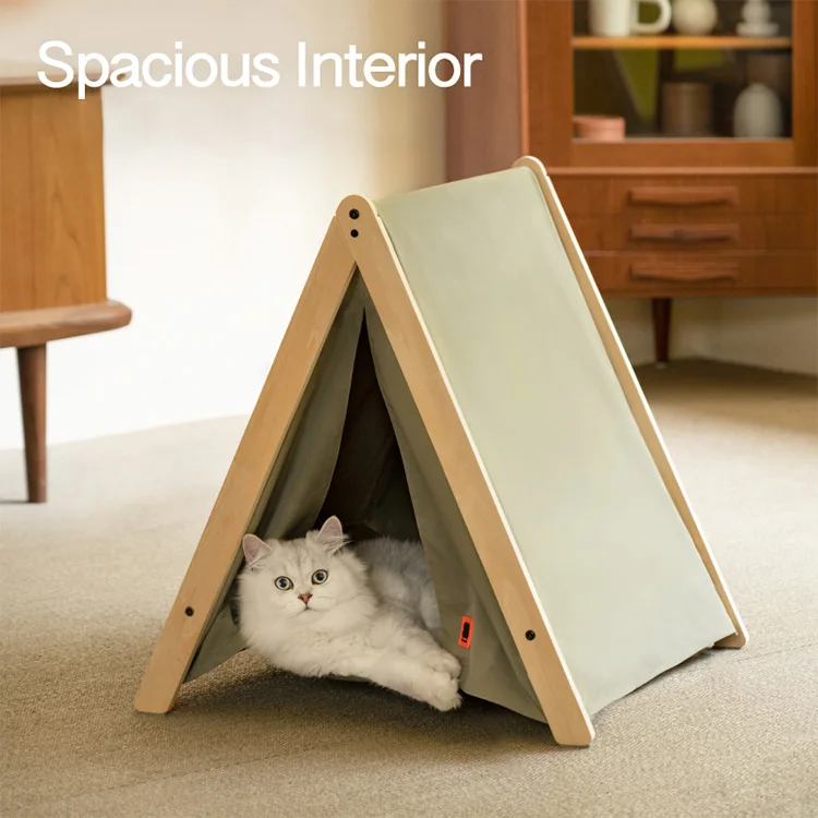 MewooFun Hot Sale Pets Supplies Pet Teepeee Comfort Tent Pet Tent House Cat Bed