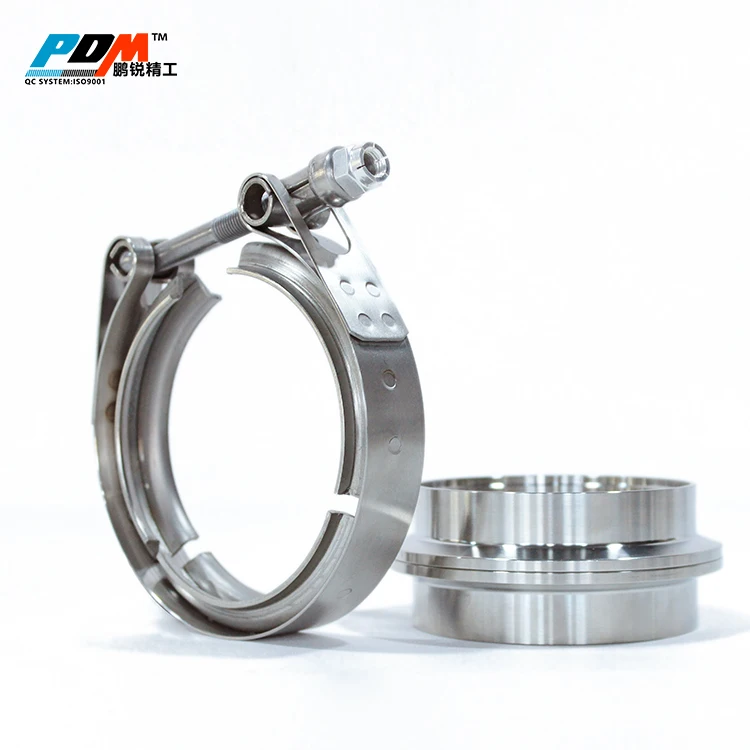 3-Inch Standard V-Band Clamp Kit for Engine Muffler Clamps